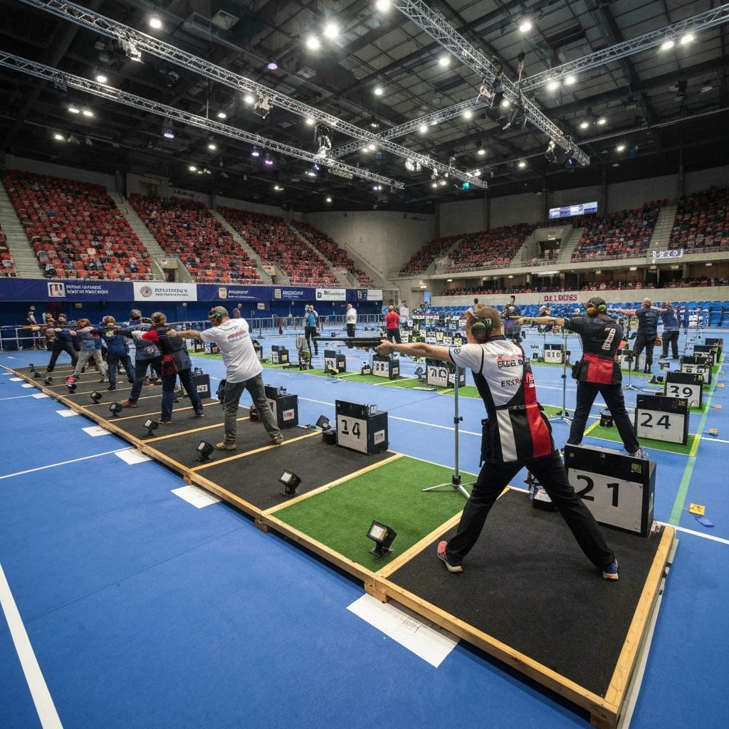 Competitive shooting event